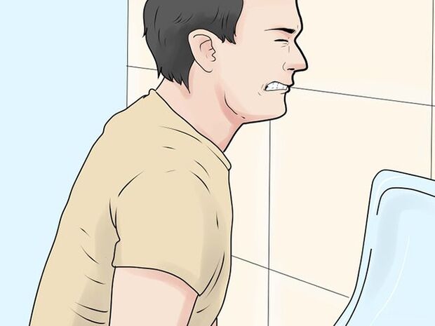 Schmerz beim urinéieren wéinst Prostatitis