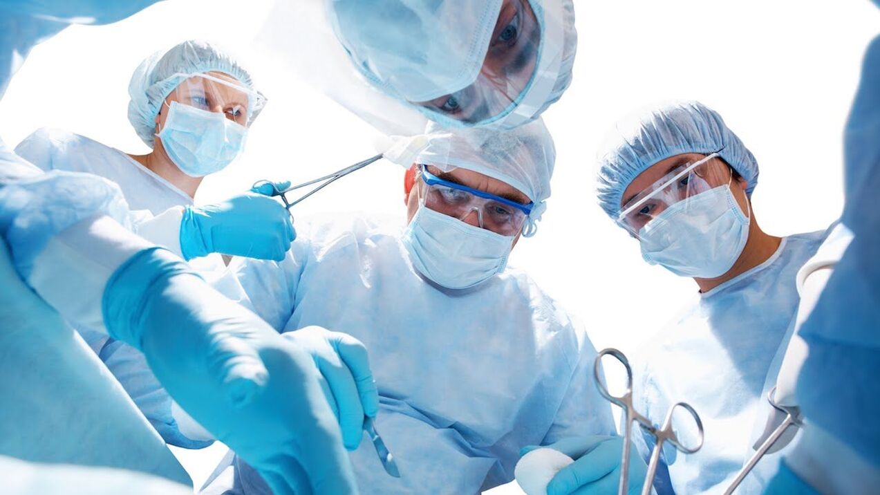 chirurgesch Behandlung vu Prostatitis